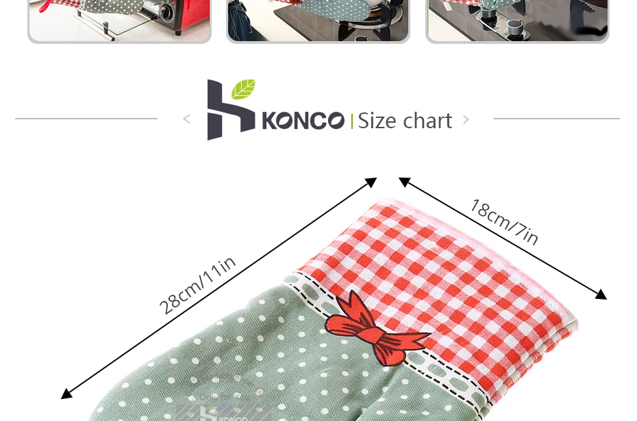 KONCO кухонные прихватки для духовки износостойкие Прихватки для духовки перчатки для барбекю Прихватки для горшков Ovenwanten духовка handschoen Инструменты для выпечки