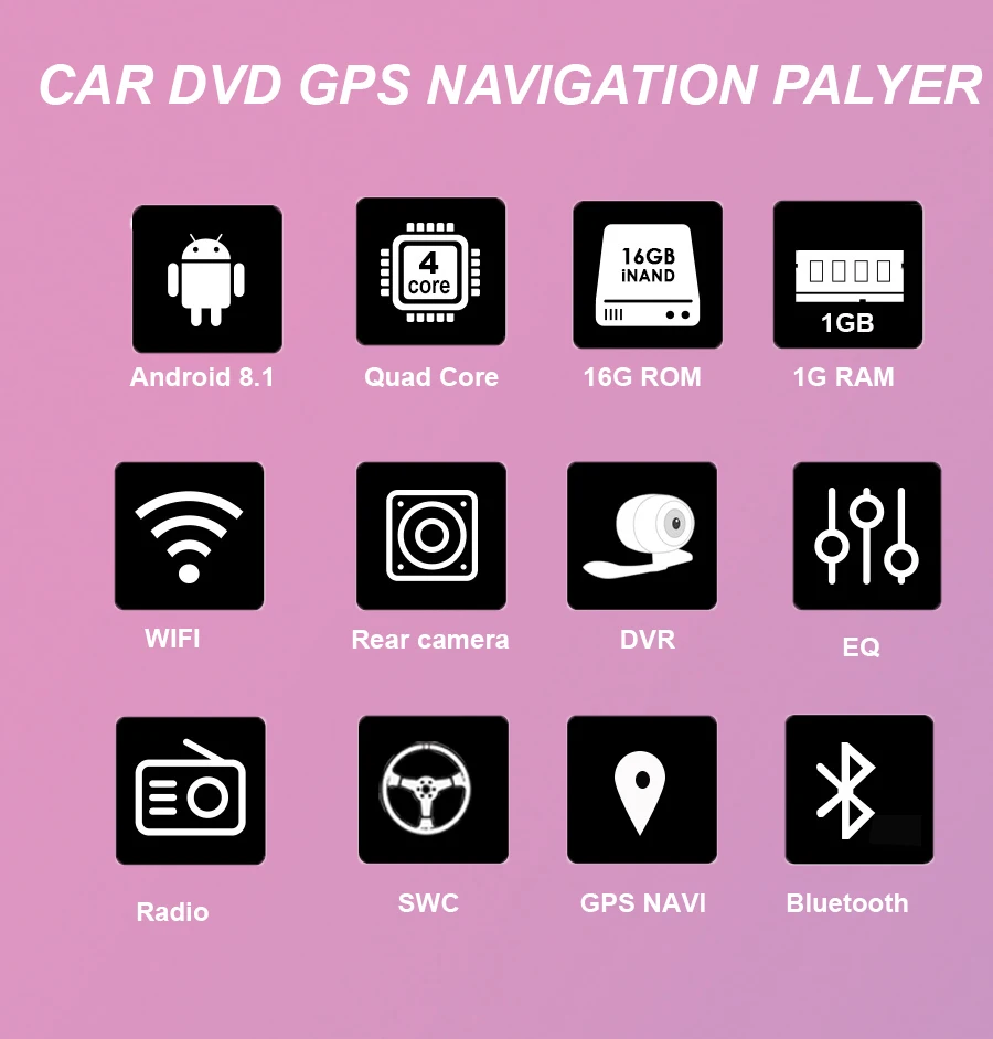 Navivox Android 8,1 2 din автомобильный dvd мультимедийный плеер для hyundai Santa Fe 2005-2012 gps навигация автомобильный Радио магнитофон
