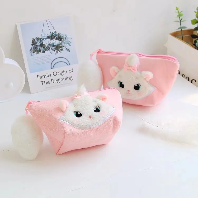 Супер милые плюшевые игрушки сладкий Мари Cat Мягкий большой хвост мультфильм