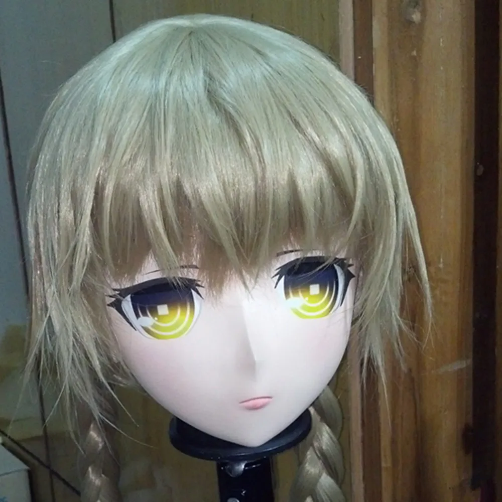 (C2-023) Аниме кигуруми маски косплей Кигуруми грудь зентай кожа Фетиш Костюм