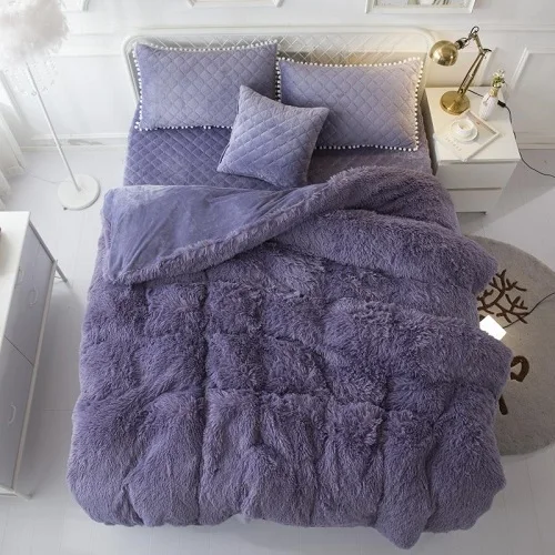 bedding set 8 5 шт., флисовый теплый комплект постельного белья королевского размера, серый пододеяльник, постельное белье, русский размер, 160X200 см, постельное белье, покрывало, parure de lit - Цвет: bedding set 8