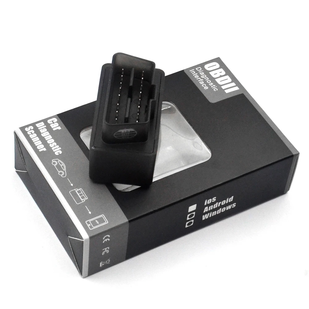 Автомобильный сканер Bluetooth OBD2 ELM327 V1.5 кода OBDII Тестер диагностический инструмент