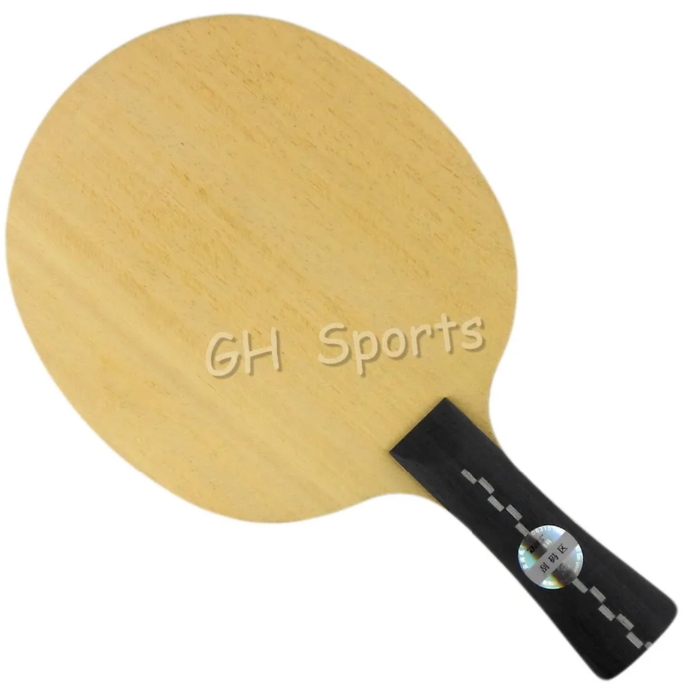 DHS лезвие для настольного тенниса DM. C60 Quick Attack Plus Loop Ply 3 + 2C европейской хватки FL