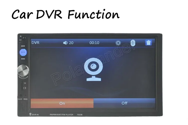 Автомагнитола 7 дюймовый сенсорный экран 2 Din MP5 USB/TF/FM/Aux Bluetooth|camera security for home|camera