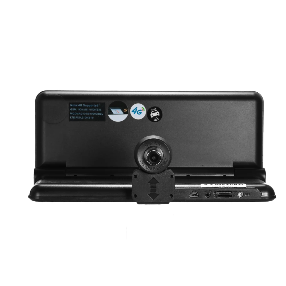 7,84 дюймов 3g Wifi Android 5,1 сенсорный ips BT видео рекордер Dash камера 1080P двойной объектив навигация парковка наблюдение gps DVR