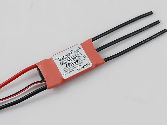 Rctimer Мультикоптер 20A ESC SimonK прошивка бесщеточный контроллер скорости двигателя SK
