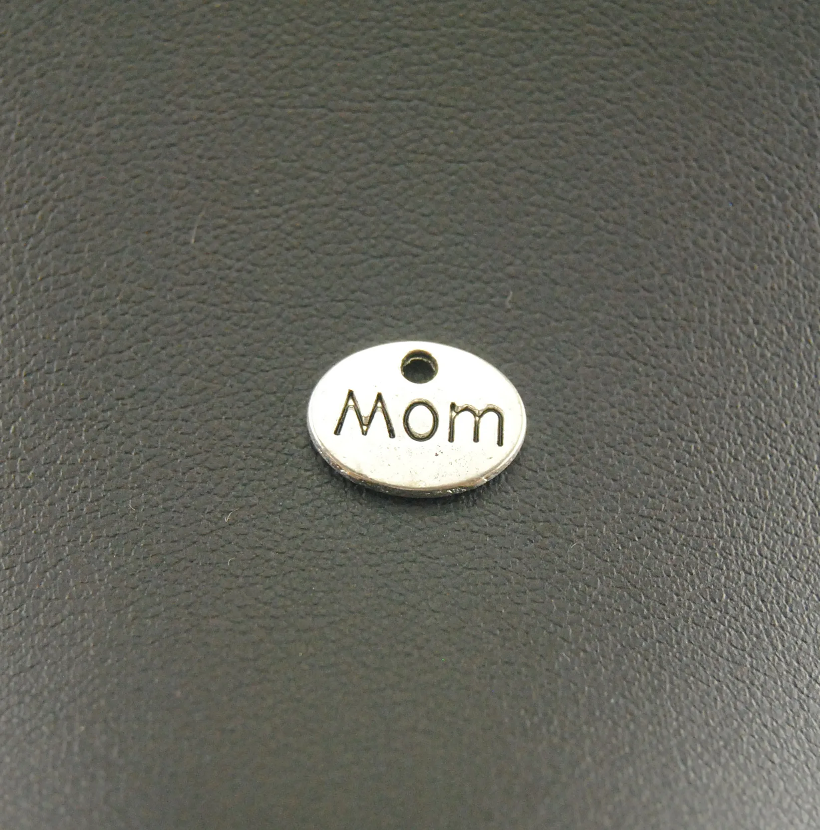 Кулон мама с надписью серебристого цвета 12 Х9 мм 15 шт.|pendants for bracelets|silver letterspendant charms