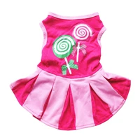 pet dog summer clothes girl princess dog dress chihuahua teddy yorkie puppy dresses cute small dog clothes dress xs l