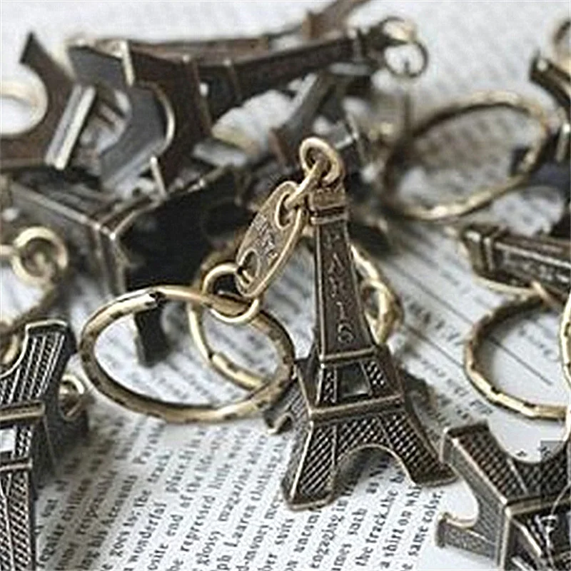 20 шт брелок Эйфелева башня оптовая продажа ключи сувениры Париж Тур ретро