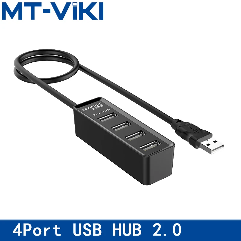 MT-VIKI USB2.0HUB usb Splitter One Minute Four Computer Notebook Usb Hub Multi-interface high Speed MT-214