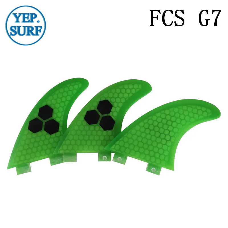 Плавник для серфинга FCS G7 Fin сотовый плавник доски 5 цветов Серфинг Quilhas