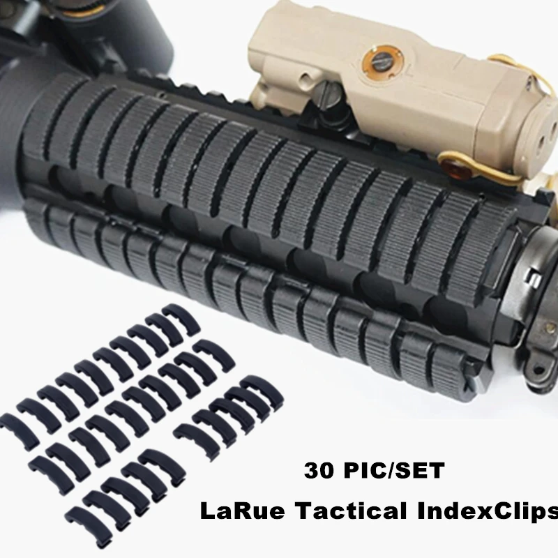 Element Airsoft LaRue тактические зажимы для крепления на рельсах 30 шт./набор Picatinny Rser
