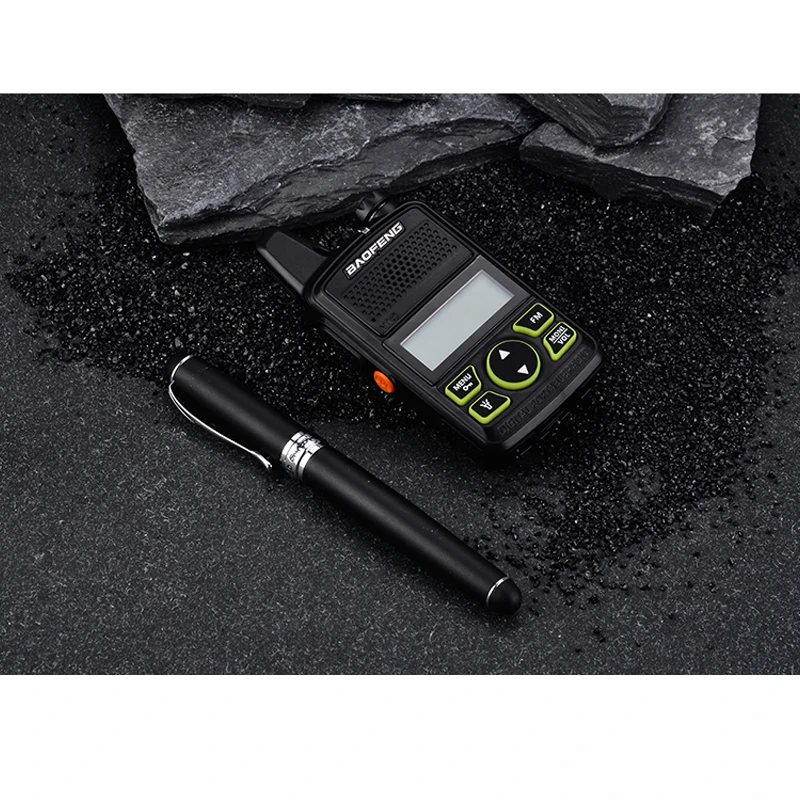 Портативная мини-рация Baofeng модная двухсторонняя рация с разъемом USB 20 каналов