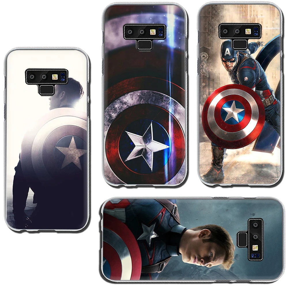 Жесткий чехол для телефона Marvel Капитан Америка Железный человек герои Samsung Galaxy A3