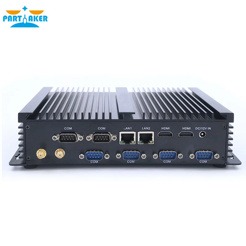 Безвентиляторный мини ПК Barebone Core i7 5500U i5 4200U i3 5005U Windows 10 прочный Чехол ITX