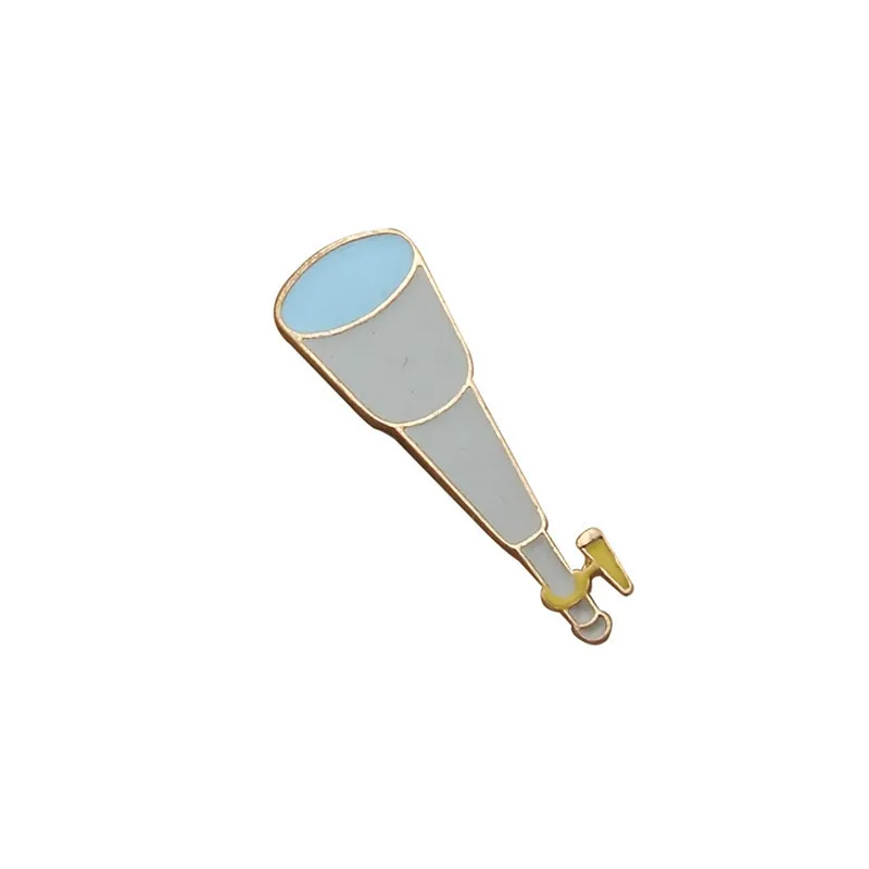 1 предмет луна и звезды брошь телескоп Вселенная серии значок иконки на рюкзак