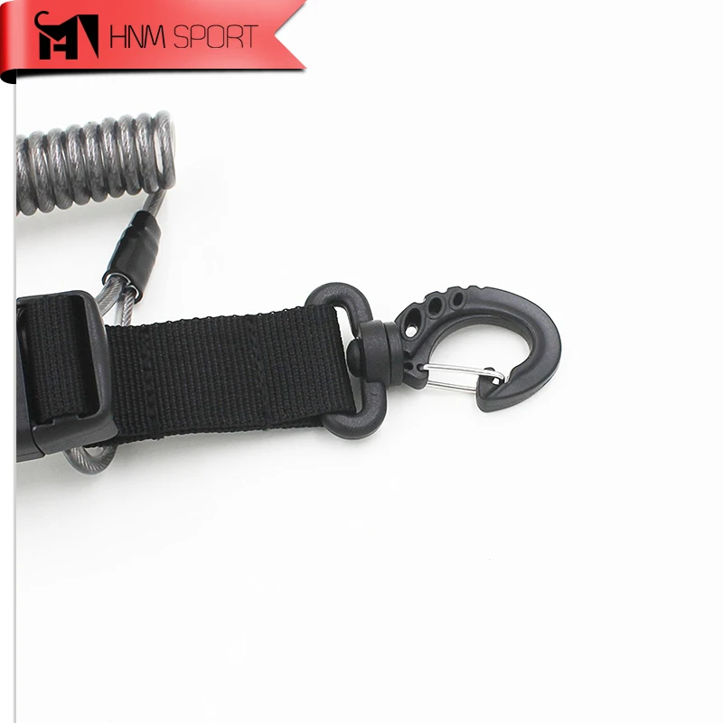 Новинка 2017 строп для подводного плавания из нержавеющей стали с зажимом и