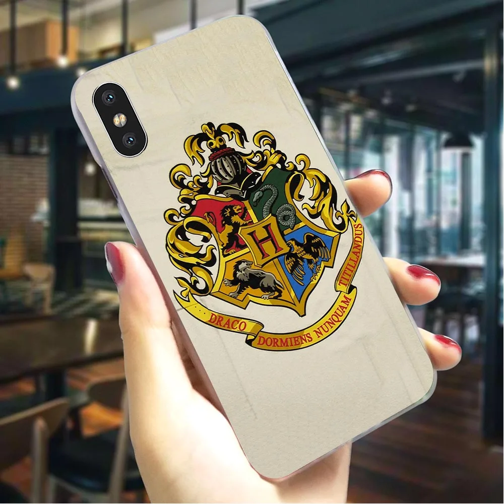 K0569907 Пластиковый чехол для телефона для iPhone 6S школа Слизерин чехол для iPhone XR чехол s 8 7 Plus 6 X 5S SE Xs Max - Цвет: K0569907