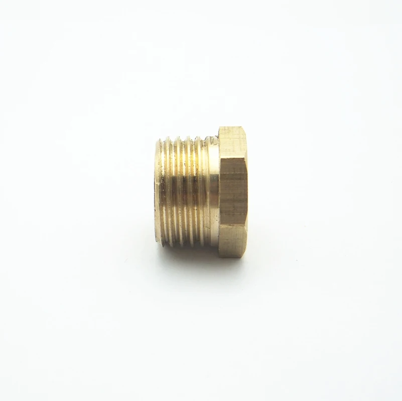 1/4 &quotBSP Женская резьба x 1/2&quot BSP Мужская латунный редуктор втулка редукционный