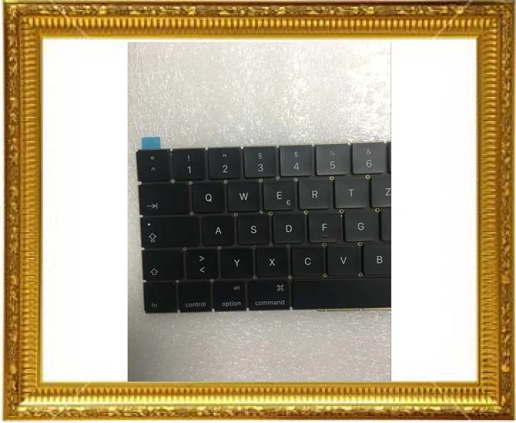 Совершенно новая клавиатура A1706 немецкая DE для MacBook Pro 13 3 &quotRetina Deutsch QWERTZ tastaur
