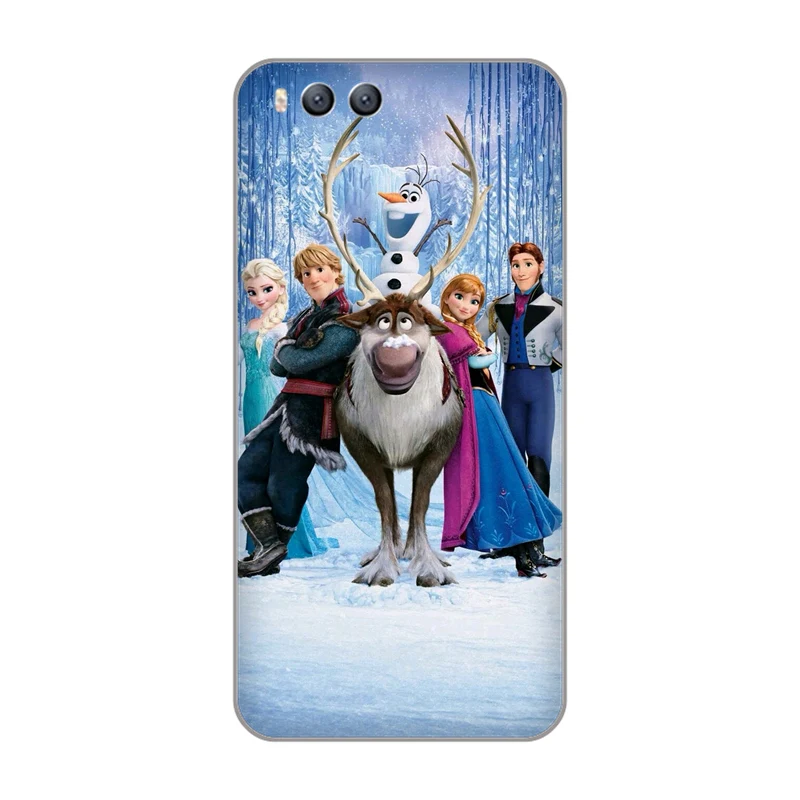 Силиконовый чехол Anna Elsa Hans Kristoff Sven Olaf для xiaomi 3 note3 4 4c 5s 5 6 redmi 4a 6a note note2 5a мягкая