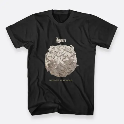 Новинка саваж синусоид IGORRR металлические хлопковые футболки Sz S 3XL черные мужские