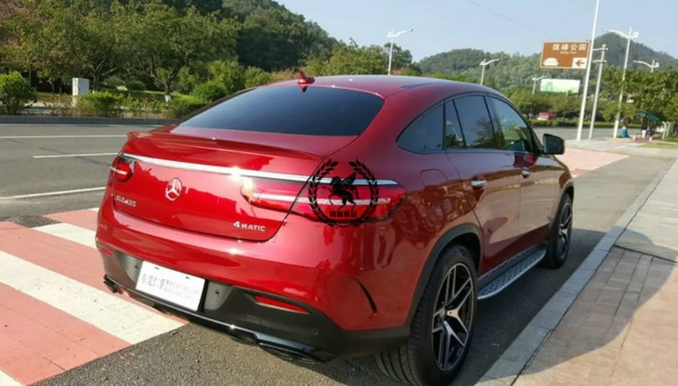 Автомобильные ходовые доски боковые ступенчатые педали для Mercedes Benz GLE Coupe C292 AMG