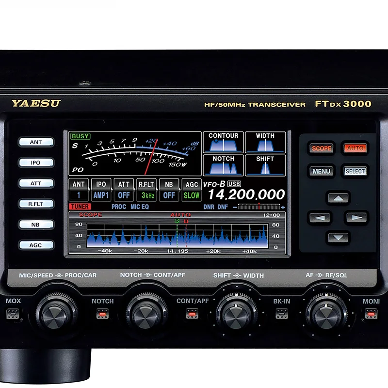 Yaesu FTDX 3000D коротковолновое радио HF/50 МГц многомодовый многодиапазонный 100 Вт Коротковолновая приемопередающая радиостанция