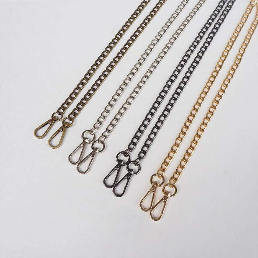 5pcs 120cm/60cm High quality Metal purse chain DIY Replacement Chain Shoulder Bags Straps for Handbags Handles AU1036 | Дом и сад