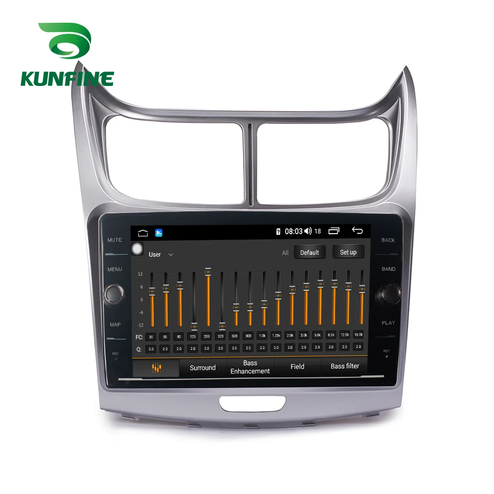 Восьмиядерный 4 Гб ОЗУ 64 ПЗУ Android 8 1 автомобильный DVD GPS плеер Deckless стерео для Chevrolet