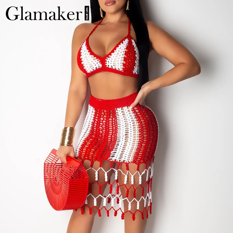 Женское облегающее платье на бретельках Glamaker летнее без черного цвета шнуровке с