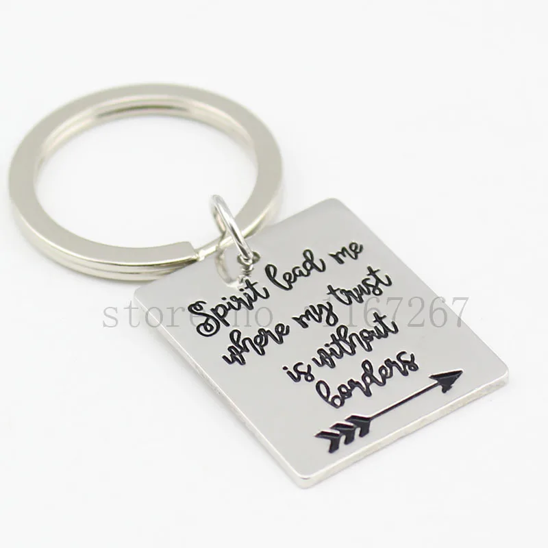 Новинка 2017 ручной печатью &quotдух привести мне где мой доверие без границ&quot