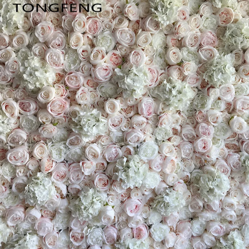 Свадебный 3D цветок настенная панель бегун Свадебная искусственная Шелковая Роза