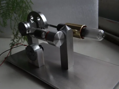 Модель двигателя Stirling с внешним сгоранием подарок на день рождения DIY мини-модель