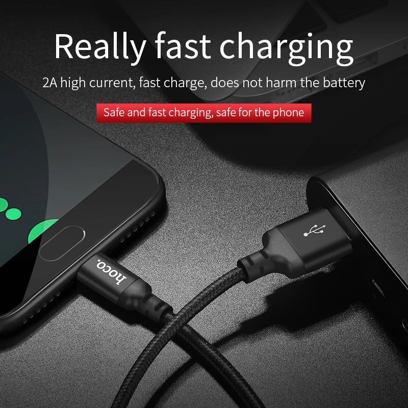 HOCO usb type C кабель 2A USB C кабель для быстрой зарядки кабель для передачи данных type-C USB зарядный кабель для Galaxy S8 Plus Xiaomi 6 Mi5