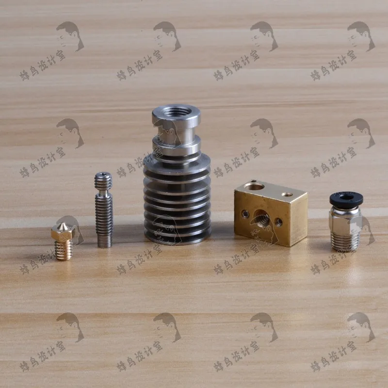 SWMAKER V6 lite6 Боуден hotend экструдер комплект для Reprap 3D принтер цельнометаллический 0 4