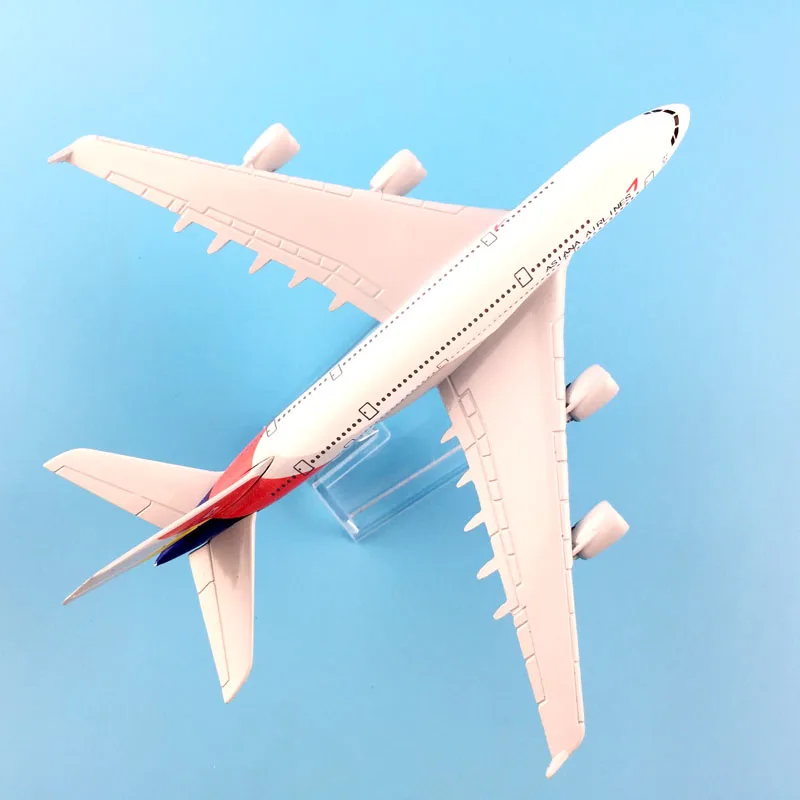 16 см A380 ASIANA AIRLINES модель самолета Моделирование сплава рождественские игрушки