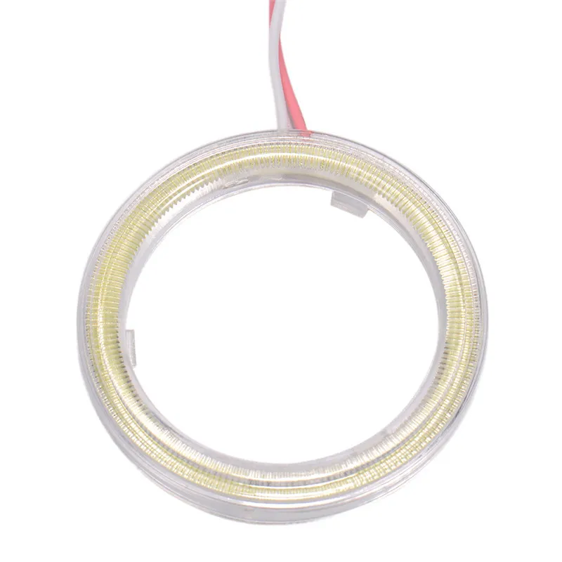 Автомобильные кольца Angel Eye 2 шт. чипы COB для фар 60 мм 70 80 90 120 глаза ангела