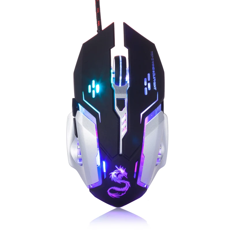 Бренд USB ноутбук Проводная игровая мышь для ПК компьютера Dota2 cs go игры mause sem fio