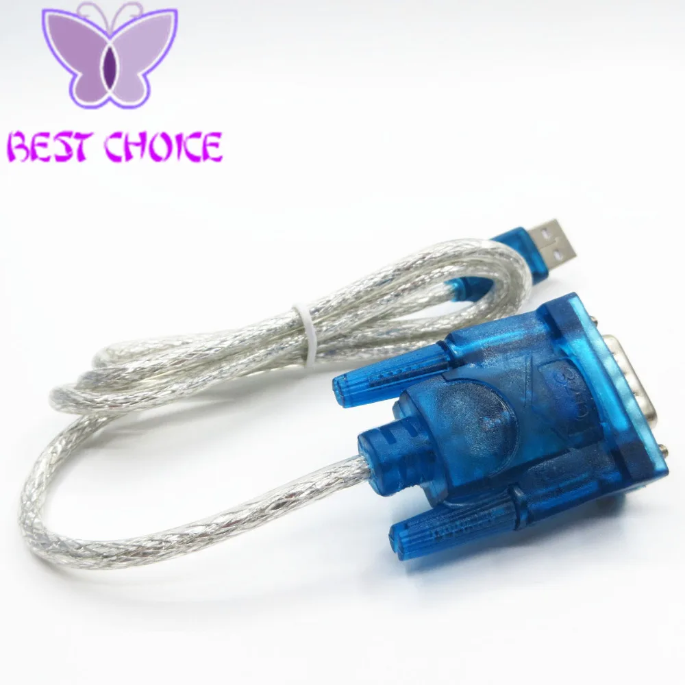 Бесплатная доставка! Флэш порт USB к RS232 COM Последовательный КПК 9 контактный кабель