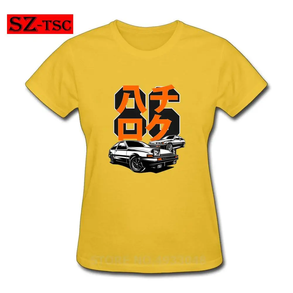 Японские фанаты автомобилей 86 Ae86 Sprinter Levin Gt Apex Jdm ACHIROKU футболка Trueno и хлопковые