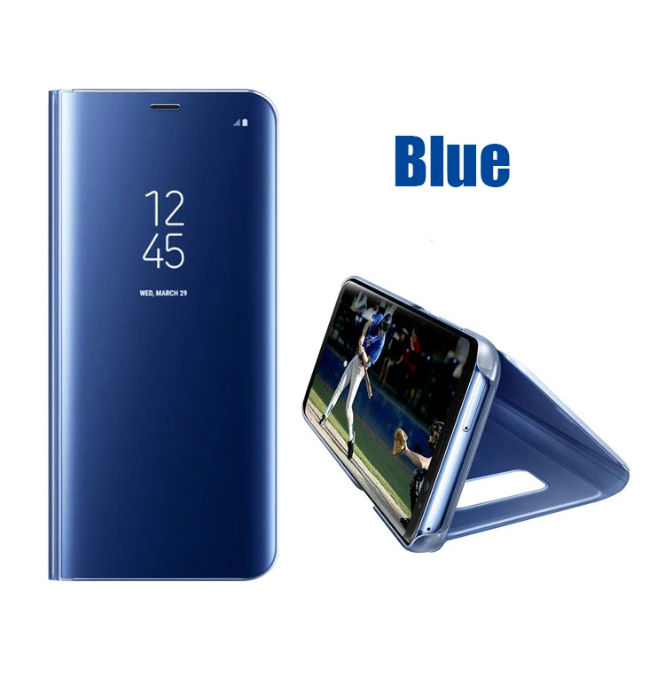 Высококачественный роскошный лучший чехол для Samsung Galaxy S8 прозрачный зеркальный