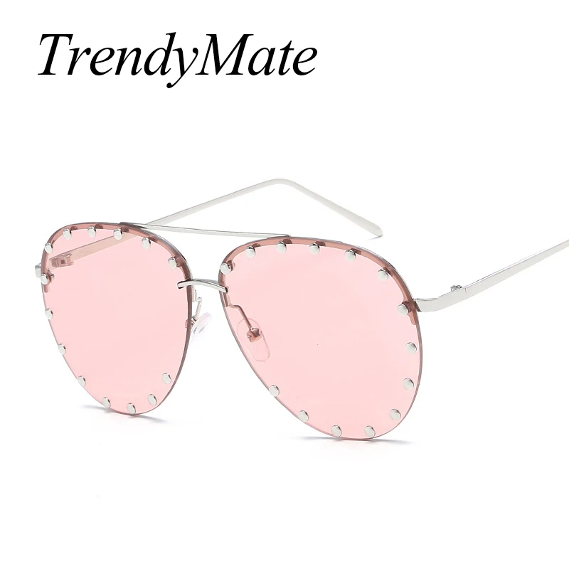 Солнцезащитные очки оверсайз для мужчин и женщин модные большие черные с