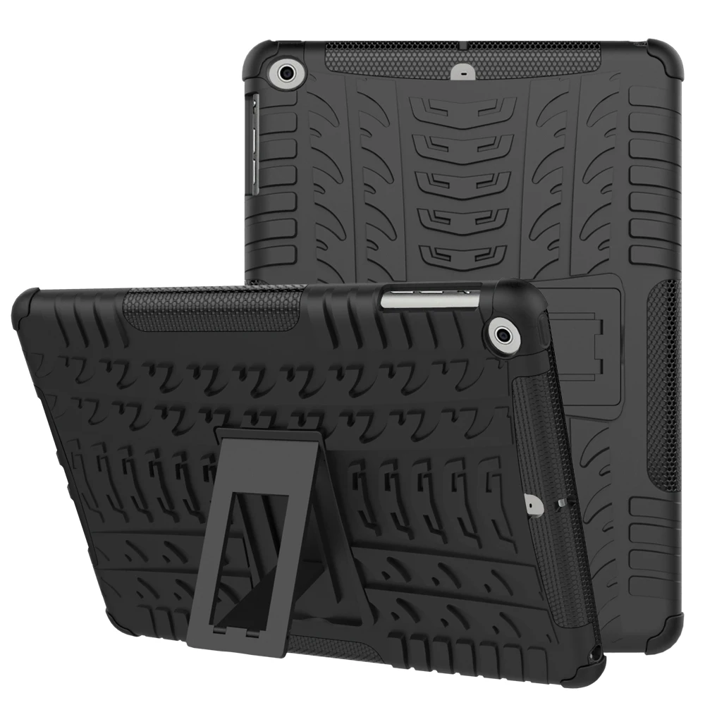 1 шт. для ipad 5 air 2017 дюйма 2018 чехол с рисунком шины 2 в TPU PC Гибридный кронштейн задняя