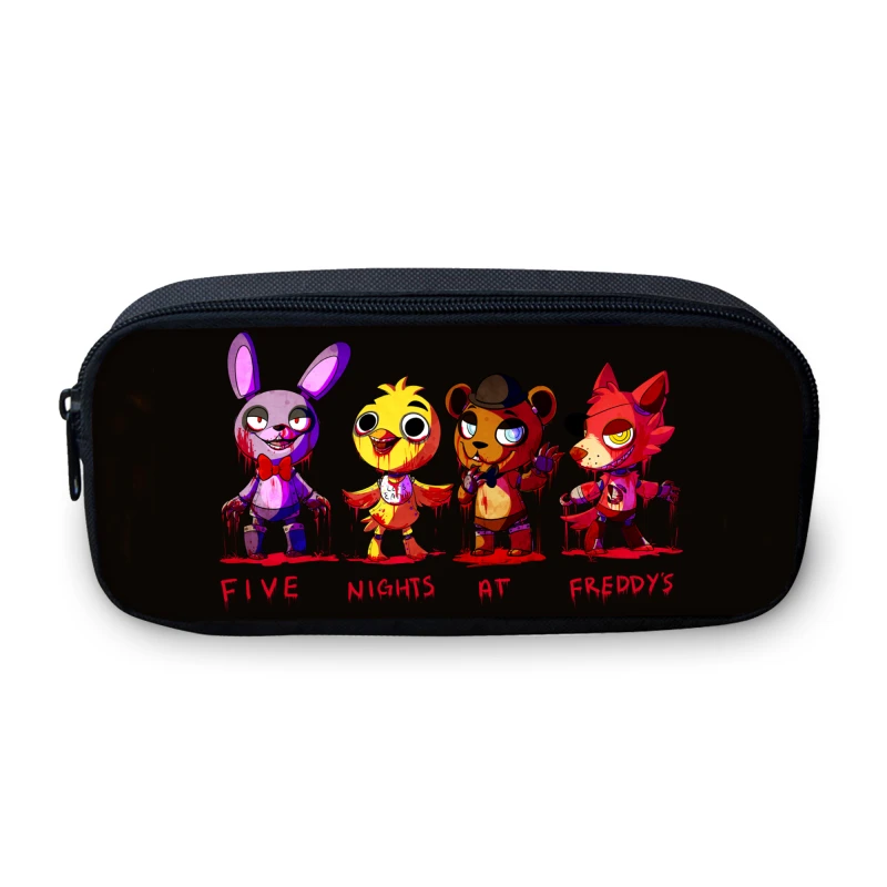 Новая картонная коробка пенал Five Nights At Freddys сумка для макияжа девочек-подростков