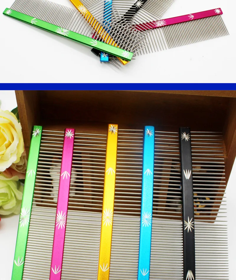 Расческа для домашних питомцев 25/20 см 5 цветов|pet dog|comb petcomb dog |