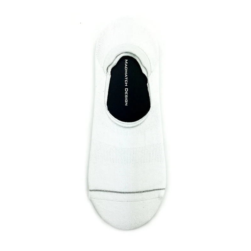 MadMatch Дизайн 2017 Женщин Мужские Белый Спортивный Хлопчатобумажные Носки для