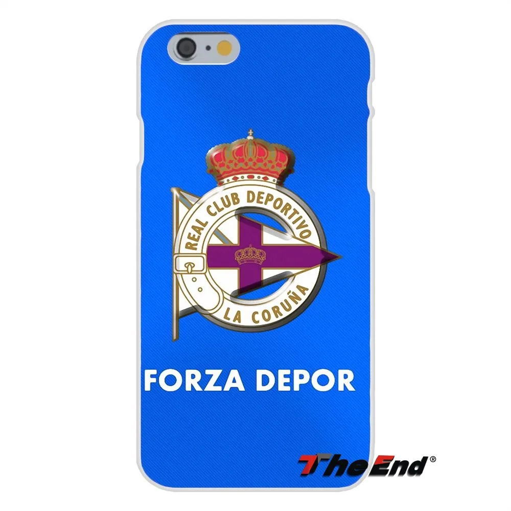 Deportivo La Coruna FC Логотип для Samsung Galaxy A3 A5 A7 J1 J2 J3 J5 J7 2015 2016 2017 Мягкий силиконовый чехол |