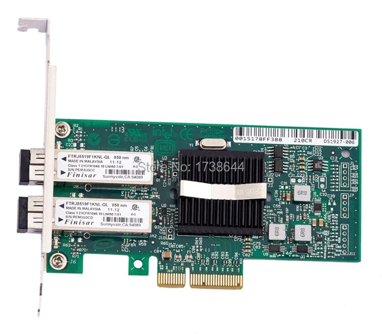 Высокого качества expi9402pf 82571eb чип pci-e Gigabit Ethernet сервер сетевой карты Lan проводной
