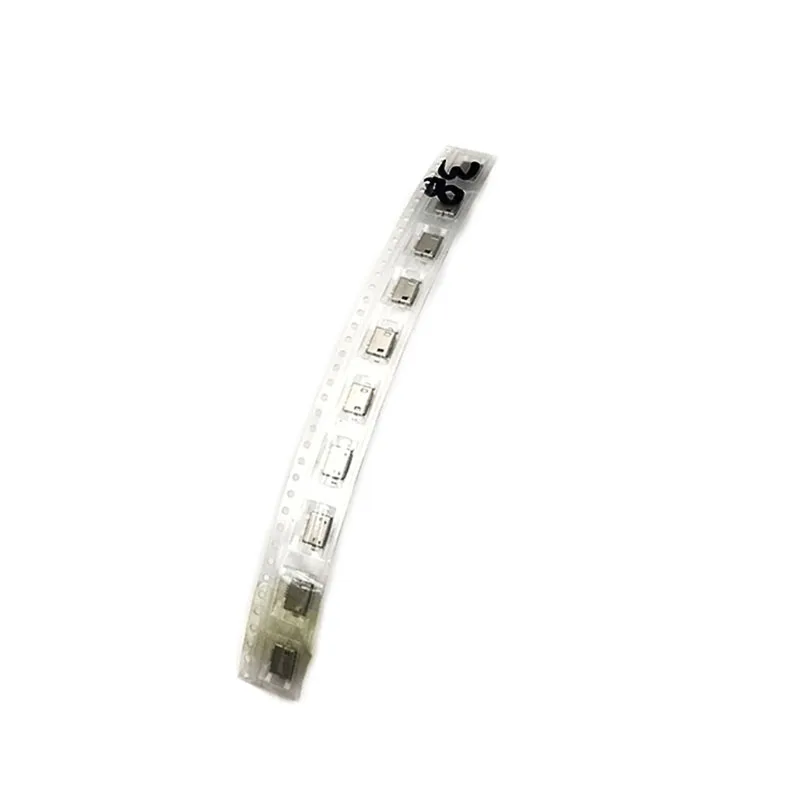 2 шт. микро USB 5pin гнездо для зарядки док порт кудрявый рот фута мобильного телефона
